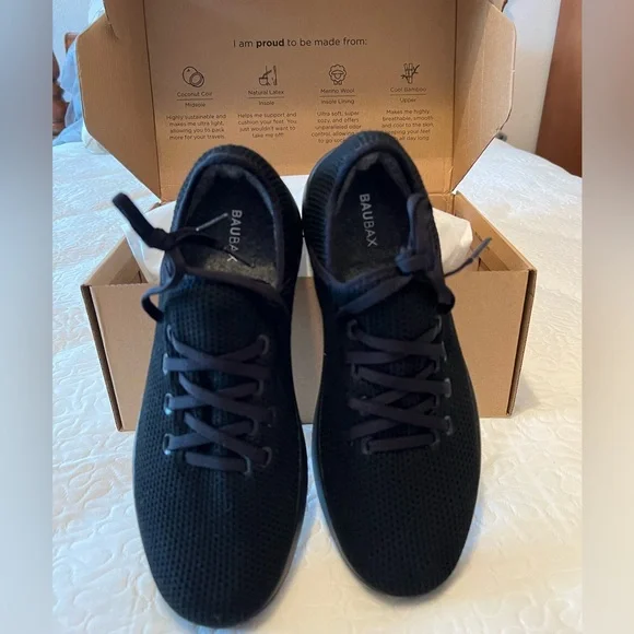 Baubax Shoes Baubax Breezy Laced Black Mens Shoes Poshmark